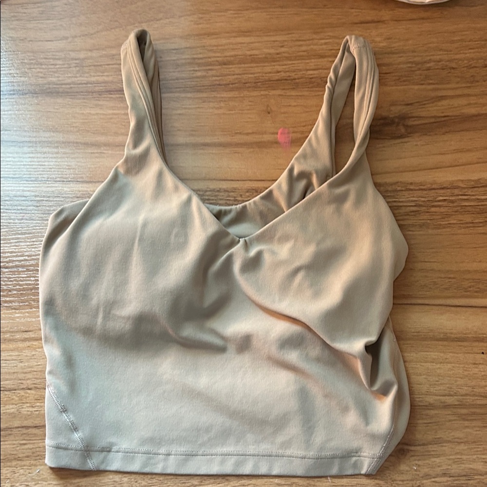lululemon athletica Tan Tank Top